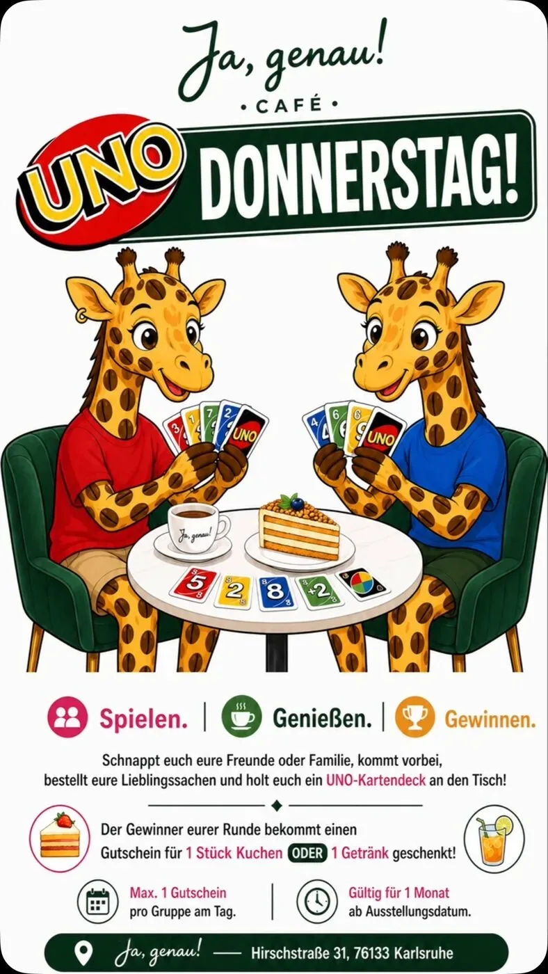 Ja, genau!
