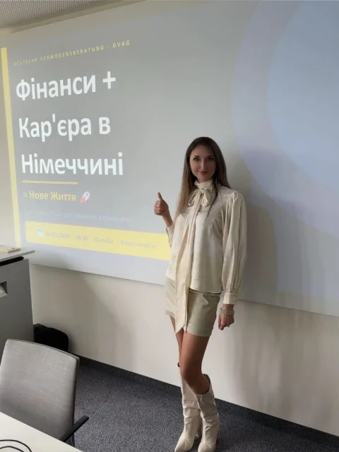 Мирослава Куздровская, финансовый консультант в Кельне